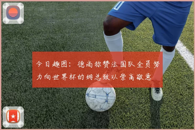 今日趣图：德尚称赞法国队全员努力向世界杯的姆总致以崇高敬意